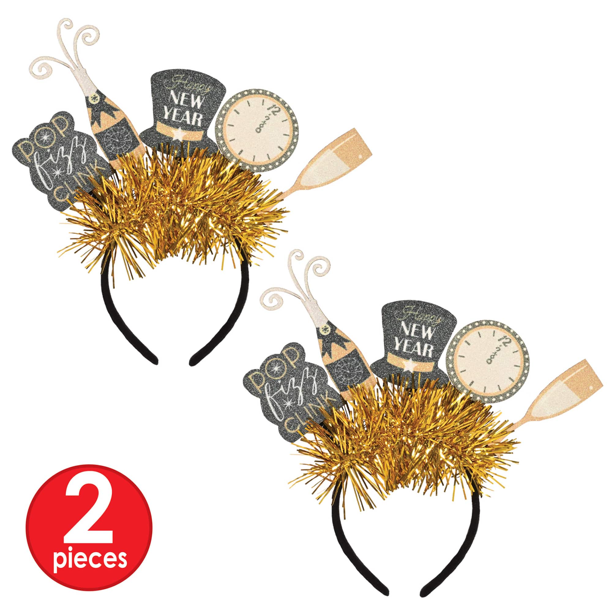Beistle Adult New Year's Eve Boppers, 2ct.